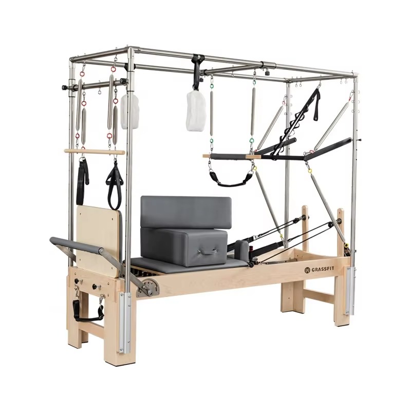 Pilates Yoga Combined - Fabrika Ahşap Pilates Reformer, Üst Düzey